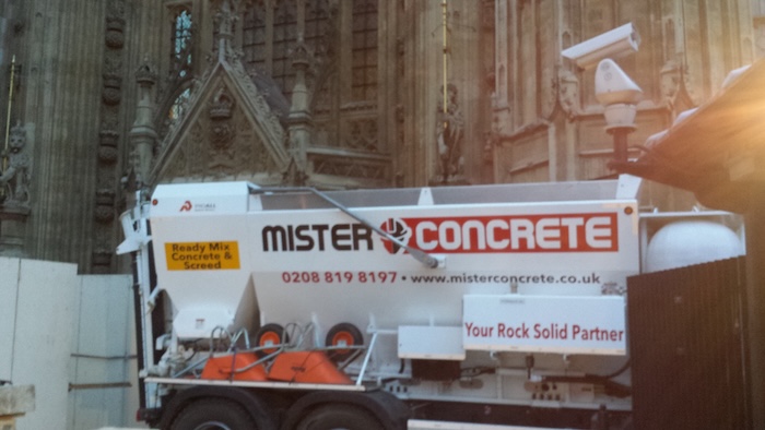 westminster, concrete truck, misterconcrete